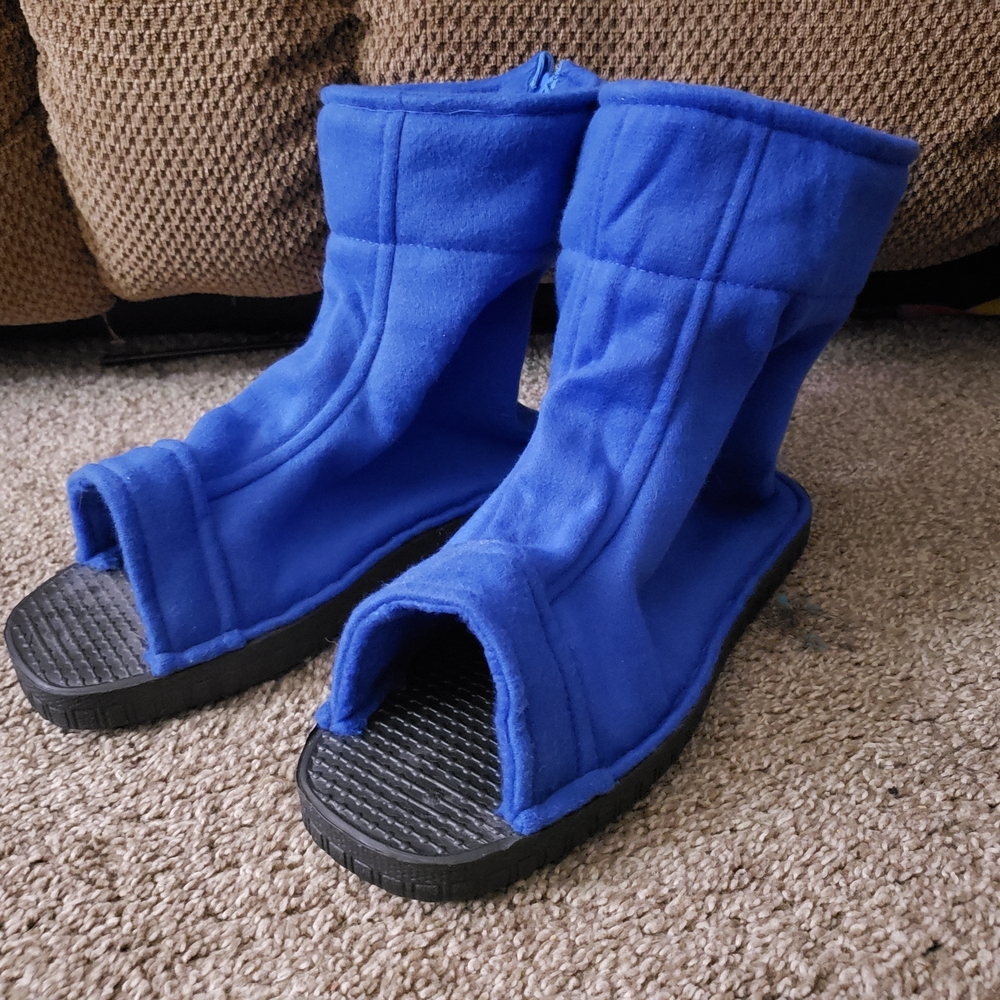 Naruto Cosplay Shoes Size 7